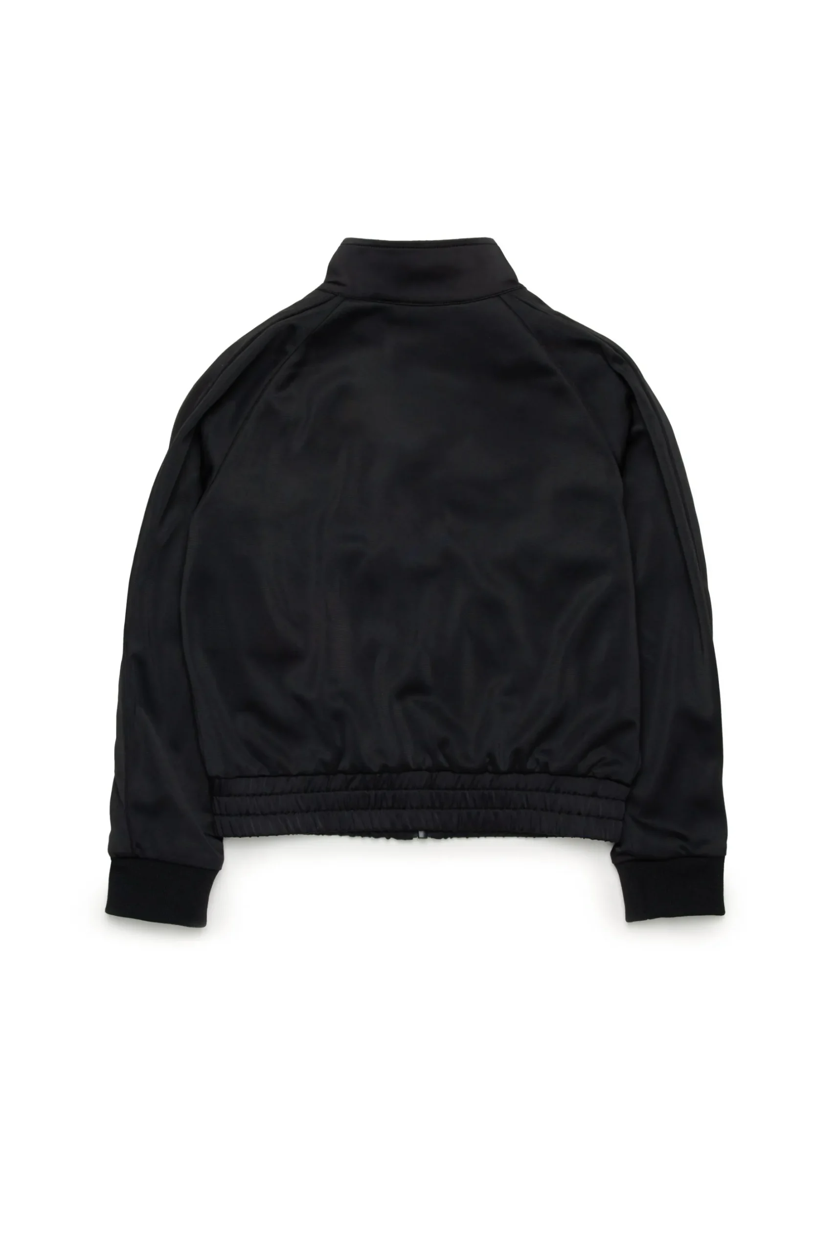 DIESEL Felpa sporty chic in satin | Bambino Felpe | Activewear