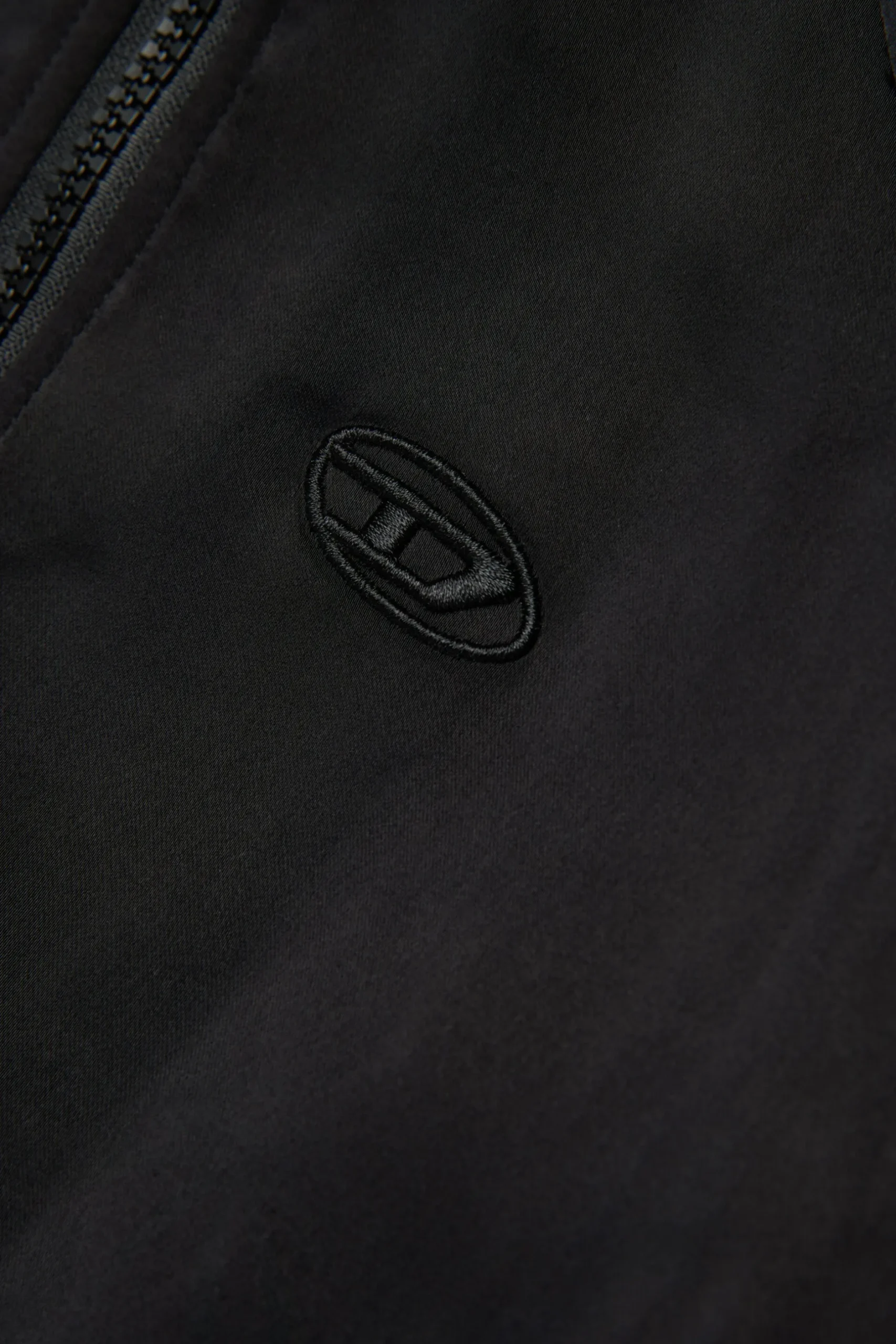 DIESEL Felpa sporty chic in satin | Bambino Felpe | Activewear