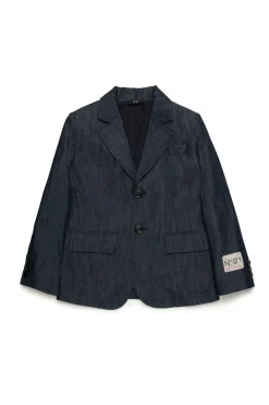 N°21 Giacca blazer in denim chambray | Bambino Party Looks | Party Looks