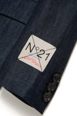 N°21 Giacca blazer in denim chambray | Bambino Party Looks | Party Looks