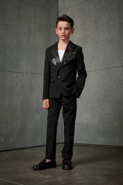 DSQUARED2 Giacca blazer in fresco di lana | Bambino Giacche E Cappotti | Party Looks