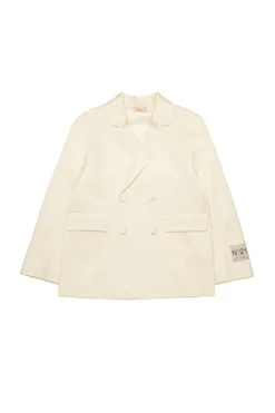 N°21 Giacca blazer in satin doppiopetto | Giacche E Cappotti
