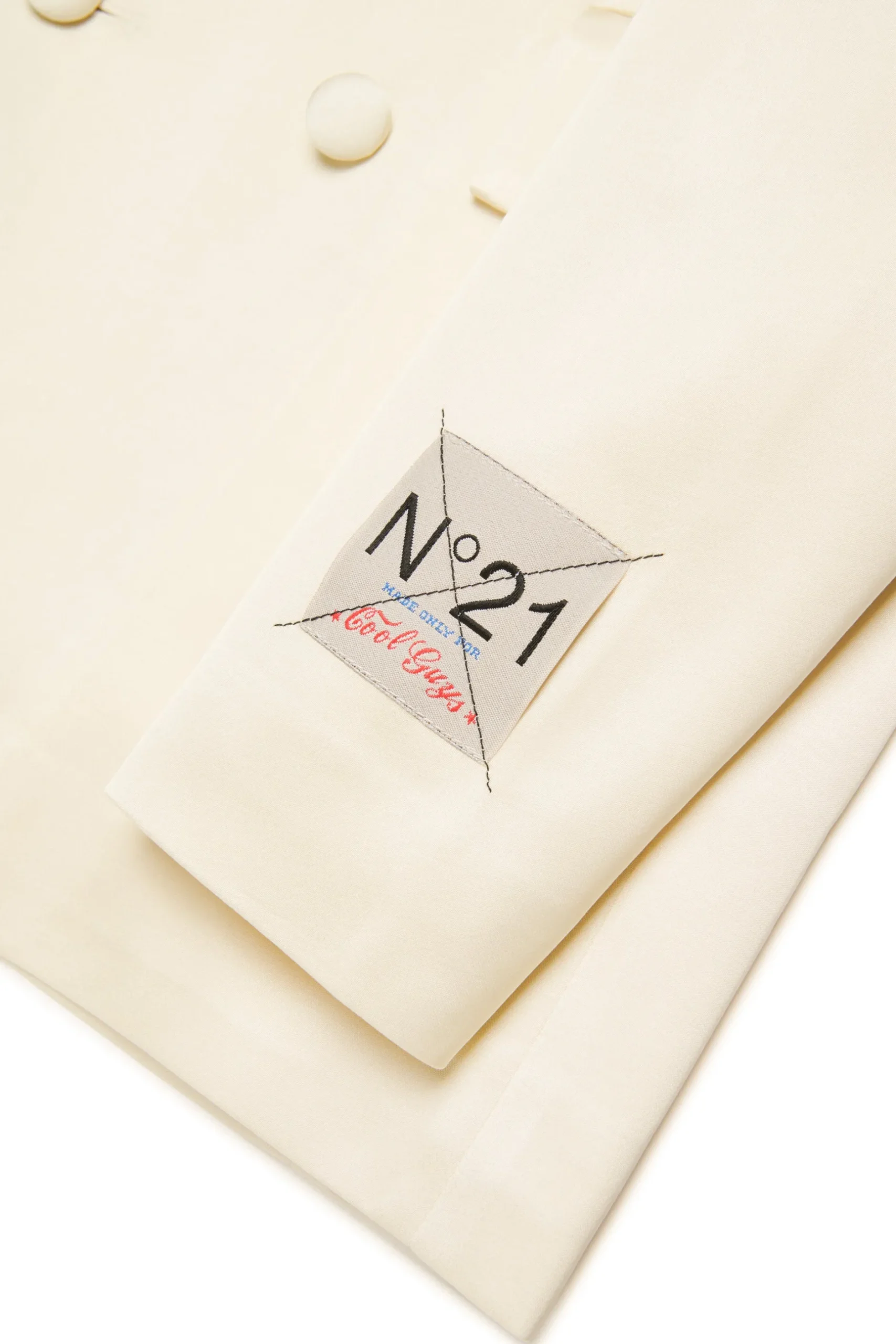 N°21 Giacca blazer in satin doppiopetto | Giacche E Cappotti