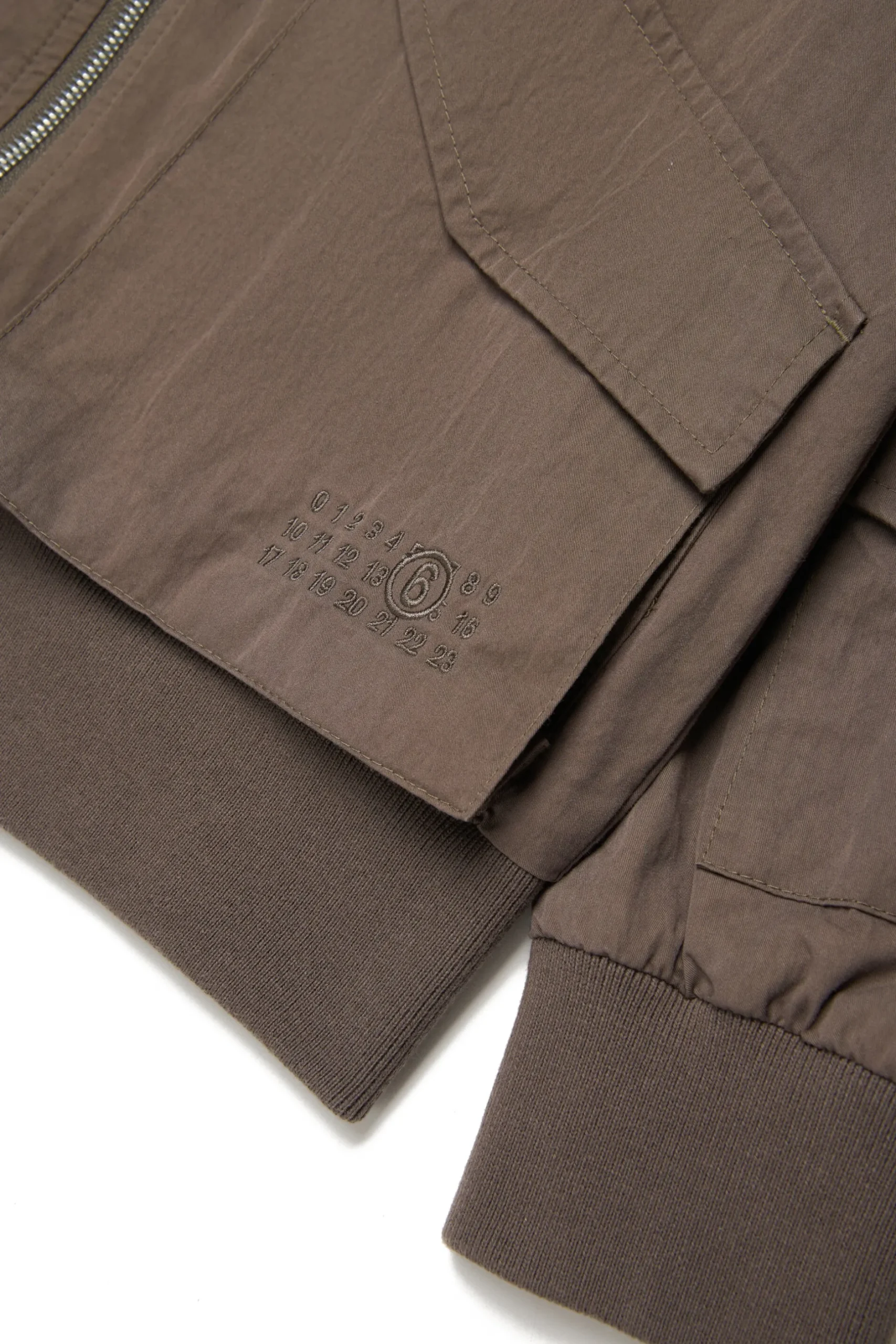 MM6 MAISON MARGIELA Giacca bomber con Numeric logo | Bambino Giacche E Cappotti | Giacche E Cappotti