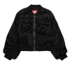DIESEL Giacca bomber in satin stile utility | Giacche E Cappotti