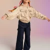 DIESEL Giacca bomber in satin stile utility | Giacche E Cappotti