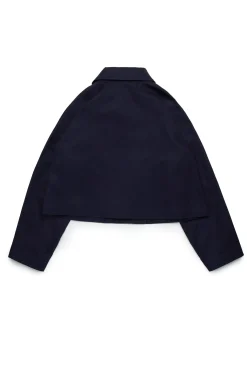 MARNI Giacca car coat con logo Rhinestones | Bambino Giacche E Cappotti | Party Looks