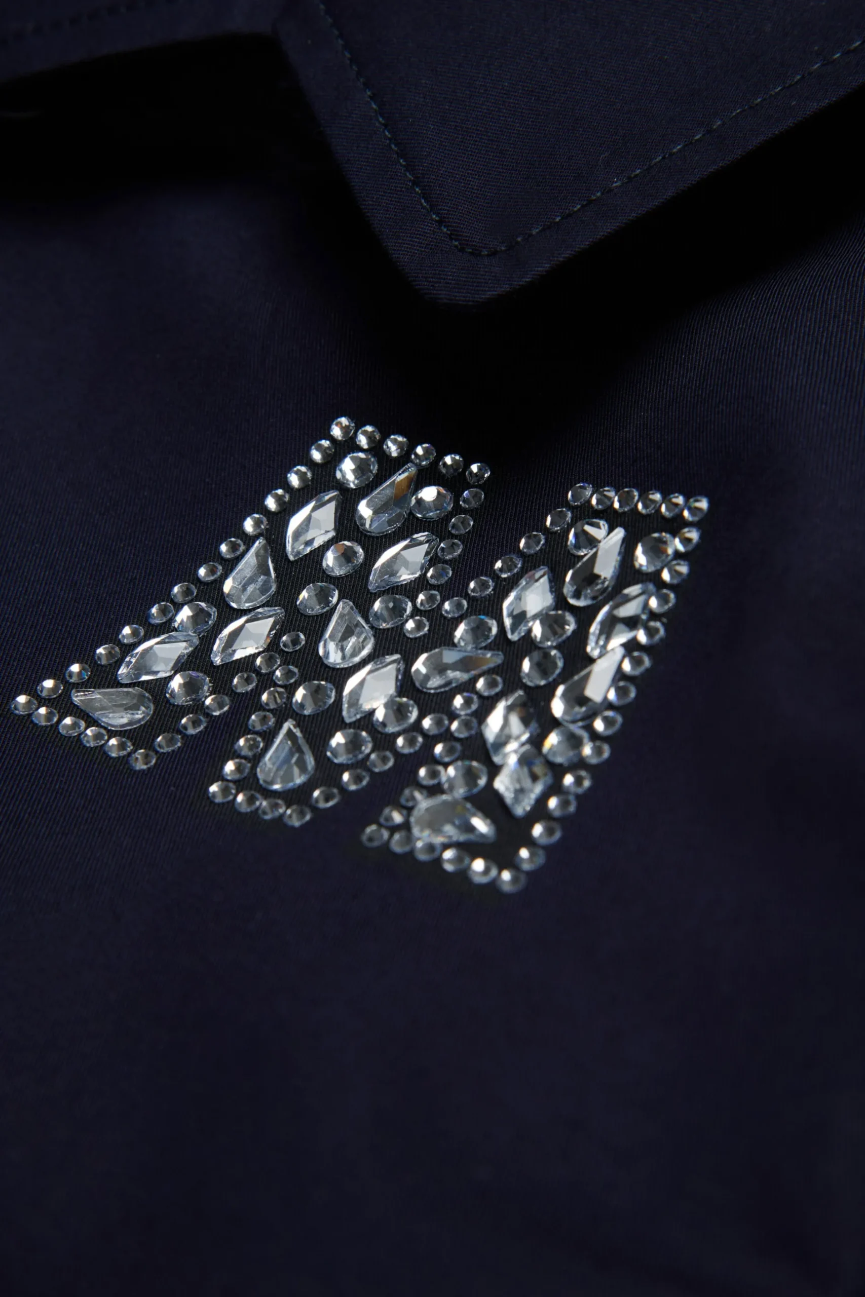 MARNI Giacca car coat con logo Rhinestones | Bambino Giacche E Cappotti | Party Looks