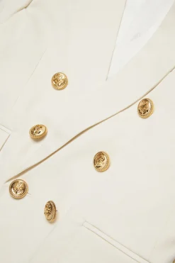 DSQUARED2 Giacca doppiopetto in twill | Bambino Giacche E Cappotti | Giacche E Cappotti