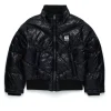 DIESEL Giacca imbottita bomber con stampa allover e patch | Giacche E Cappotti