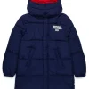 DIESEL Giacca imbottita con stampa 1978 e logo su cappuccio | Bambino Giacche E Cappotti | Giacche E Cappotti
