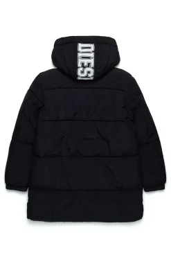 DIESEL Giacca imbottita con stampa 1978 e logo su cappuccio | Bambino Giacche E Cappotti | Giacche E Cappotti