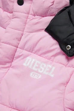 DIESEL Giacca imbottita con stampa 1978 e logo su cappuccio | Bambino Giacche E Cappotti | Giacche E Cappotti