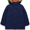 DIESEL Giacca imbottita lunga con tasche frontali | Bambino Giacche E Cappotti | Giacche E Cappotti