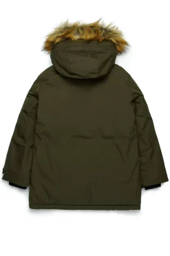 DIESEL Giacca imbottita lunga con tasche frontali | Bambino Giacche E Cappotti | Giacche E Cappotti