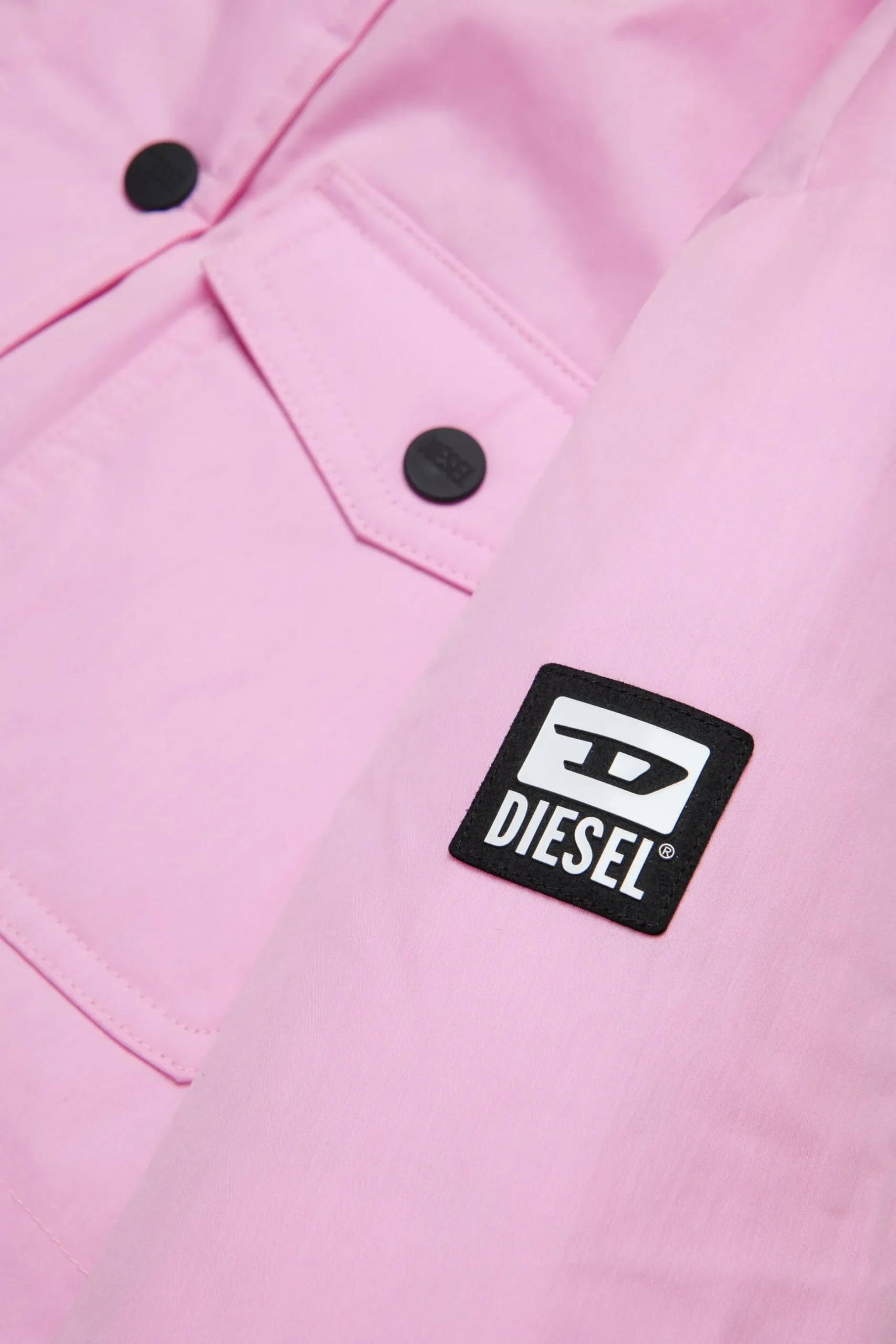 DIESEL Giacca imbottita lunga con tasche frontali | Giacche E Cappotti