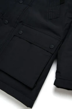 DIESEL Giacca imbottita lunga con tasche frontali | Bambino Giacche E Cappotti | Giacche E Cappotti