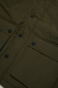 DIESEL Giacca imbottita lunga con tasche frontali | Bambino Giacche E Cappotti | Giacche E Cappotti