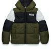 DIESEL Giacca imbottita tricolor con logo | Bambino Giacche E Cappotti | Giacche E Cappotti