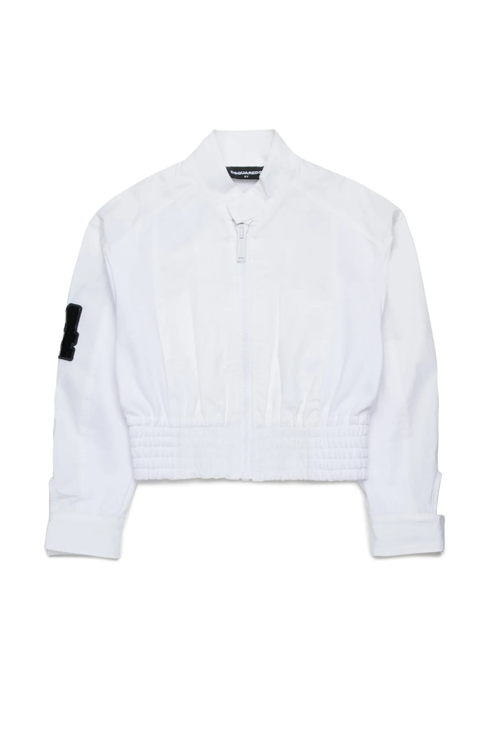 DSQUARED2 Giacca in cotone tecnico con logo | Bambino Giacche E Cappotti | Logomania