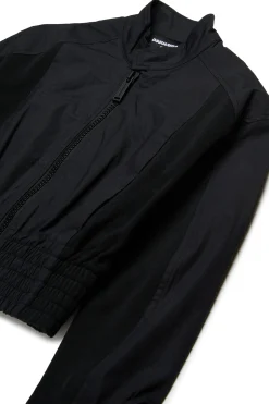 DSQUARED2 Giacca in cotone tecnico con logo | Bambino Giacche E Cappotti | Logomania