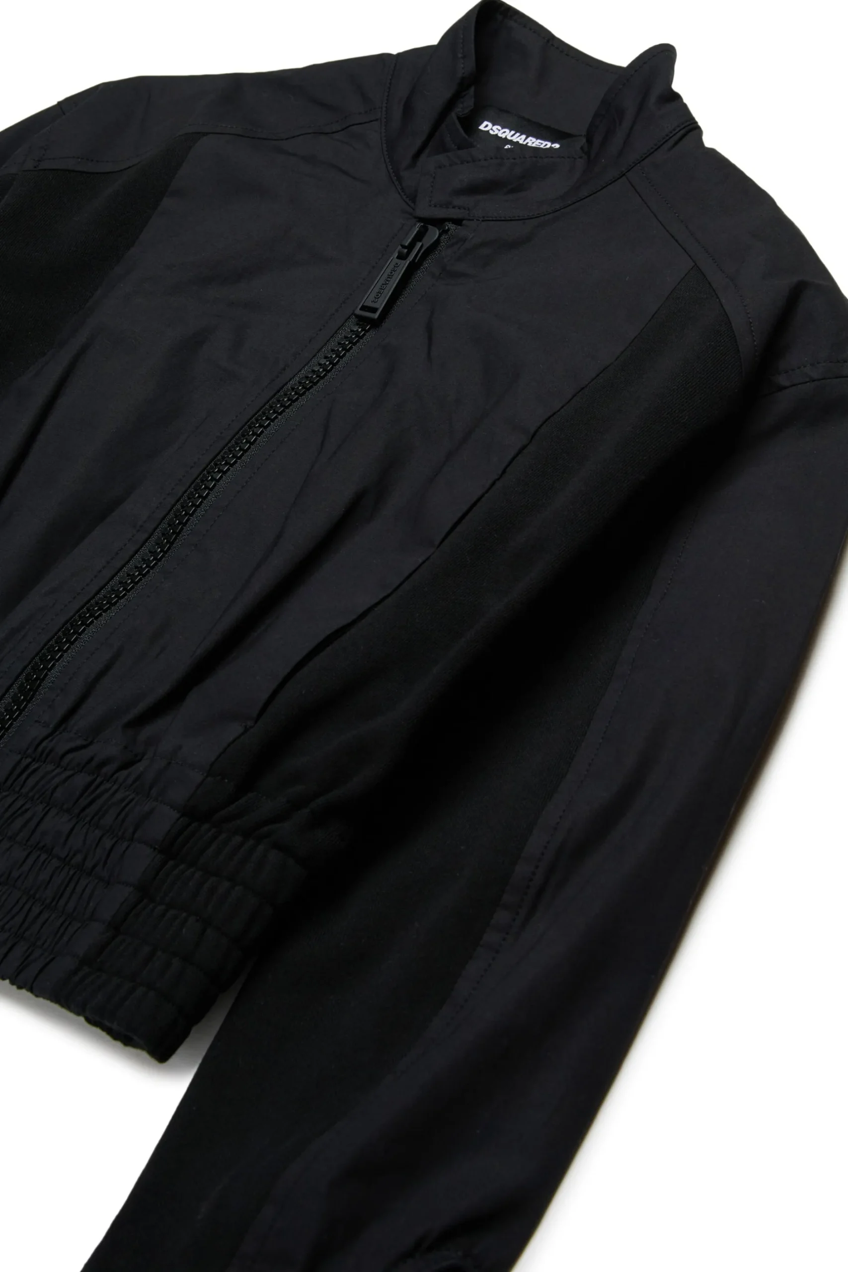 DSQUARED2 Giacca in cotone tecnico con logo | Bambino Giacche E Cappotti | Logomania