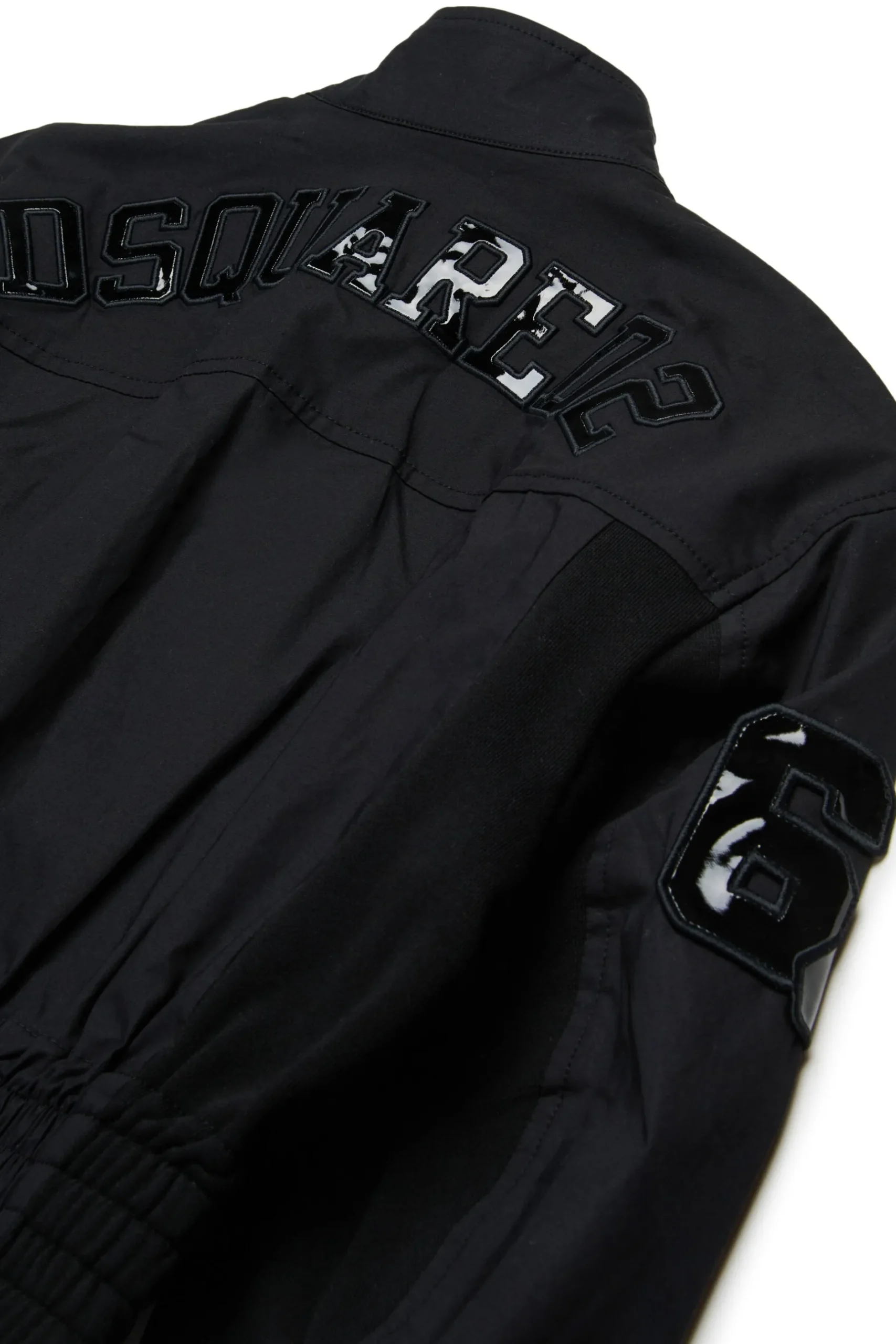DSQUARED2 Giacca in cotone tecnico con logo | Bambino Giacche E Cappotti | Logomania