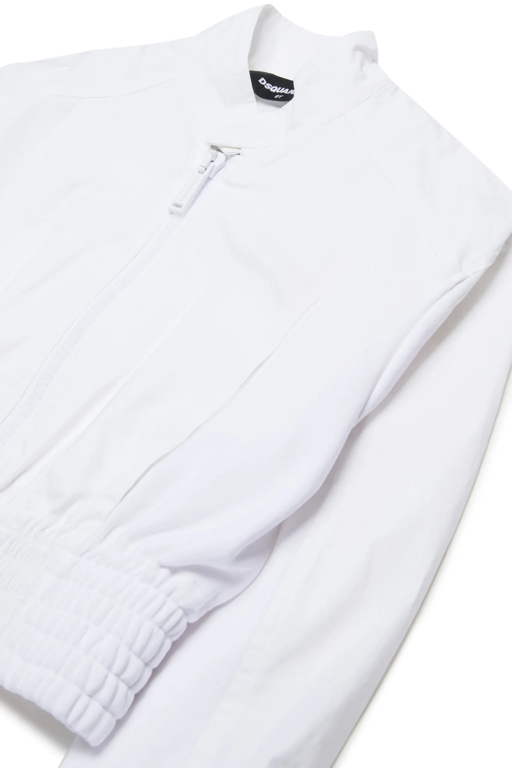 DSQUARED2 Giacca in cotone tecnico con logo | Bambino Giacche E Cappotti | Logomania