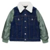 MARNI Giacca in denim con maniche bomber | Bambino Giacche E Cappotti | Denim-Mania
