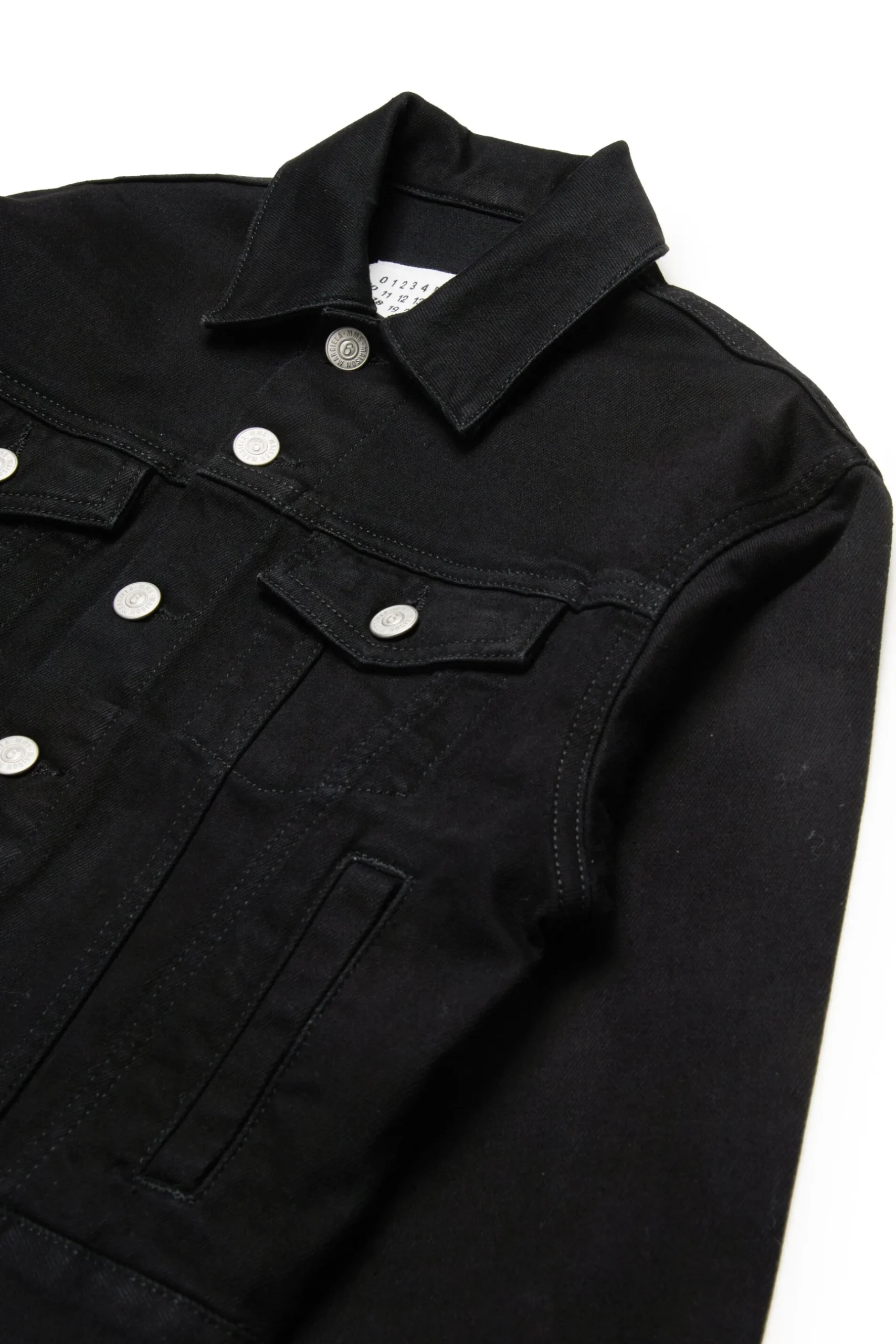 MM6 MAISON MARGIELA Giacca in denim con logo | Bambino Giacche E Cappotti | Logomania