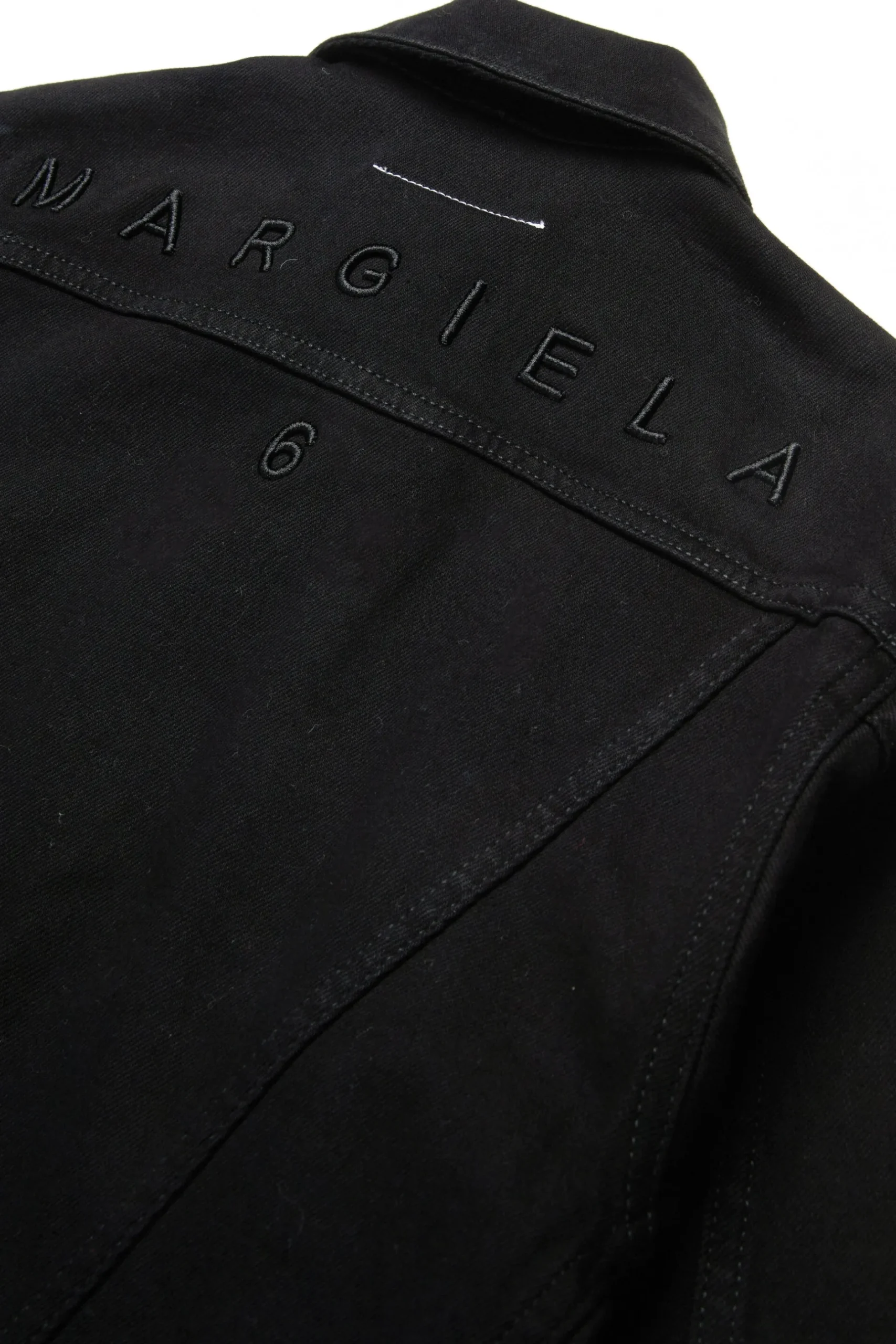 MM6 MAISON MARGIELA Giacca in denim con logo | Bambino Giacche E Cappotti | Logomania