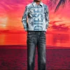 DIESEL Giacca in vera pelle effetto cracklè | Bambino Logomania | Logomania