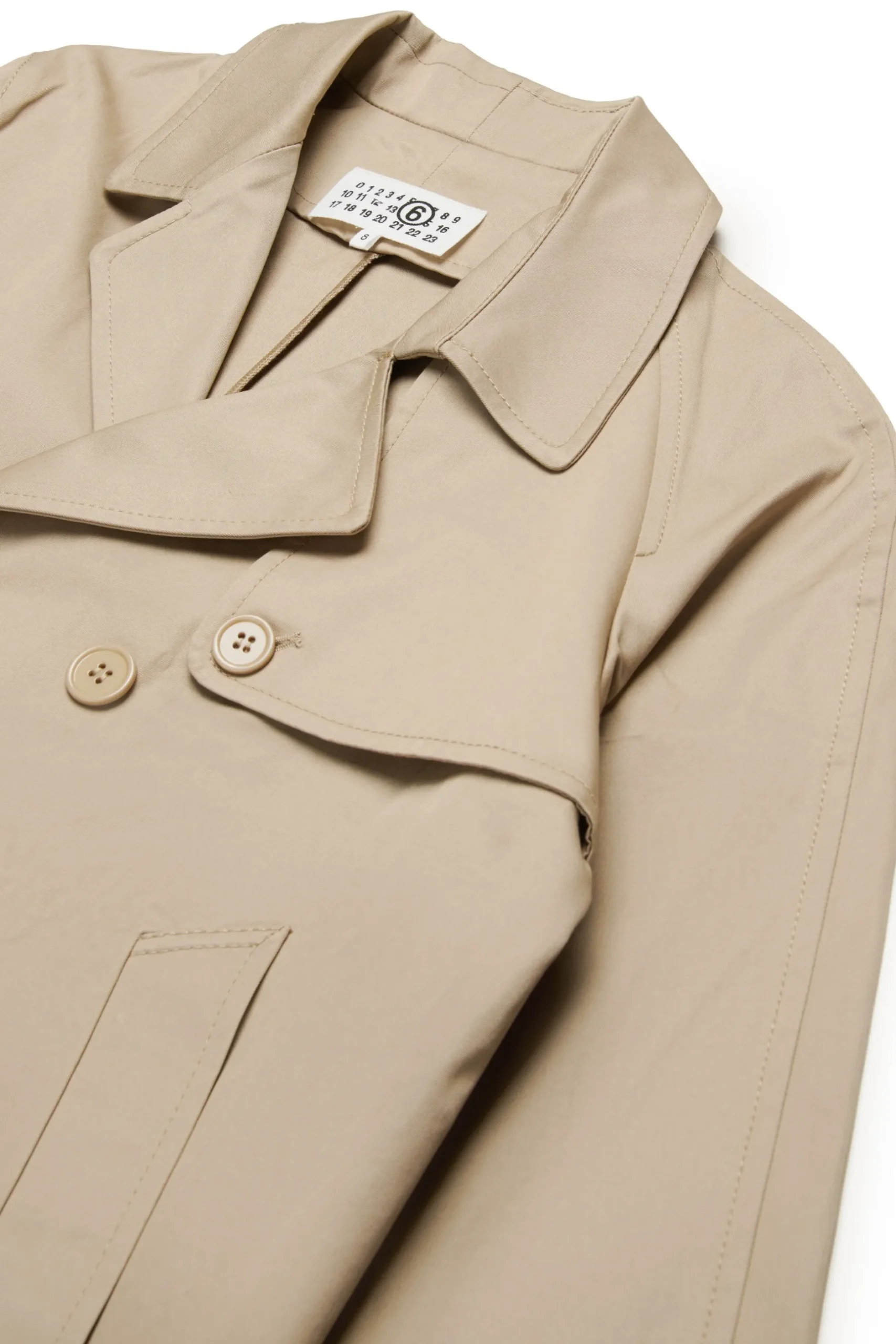 MM6 MAISON MARGIELA Giacca trench doppiopetto re-cut | Bambino Giacche E Cappotti | Party Looks