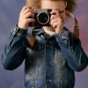 DIESEL Giacca trucker in denim blu medio sfumato | Bambino Denim-Mania | Denim-Mania