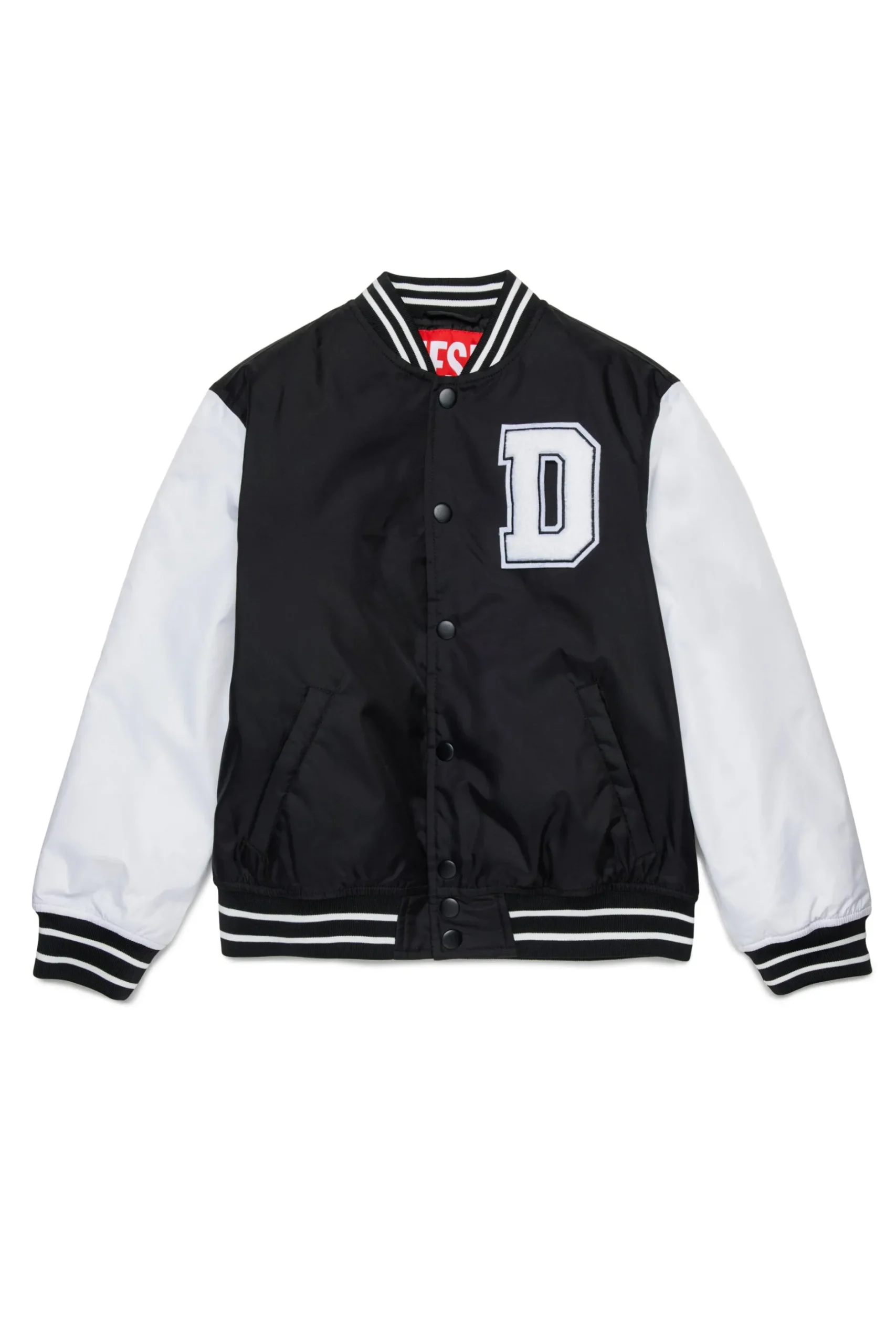 DIESEL Giacca varsity con bottoni e logo | Bambino Giacche E Cappotti | Giacche E Cappotti