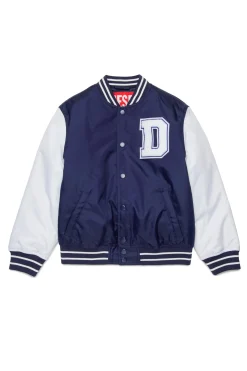 DIESEL Giacca varsity con bottoni e logo | Bambino Giacche E Cappotti | Giacche E Cappotti