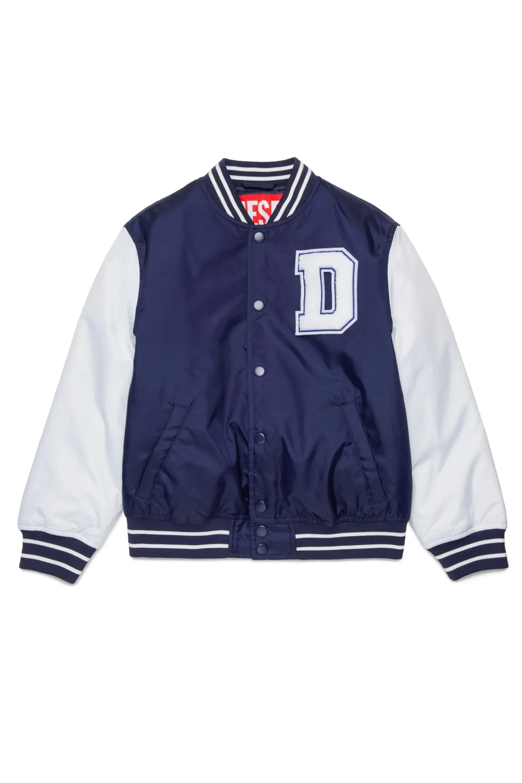 DIESEL Giacca varsity con bottoni e logo | Bambino Giacche E Cappotti | Giacche E Cappotti