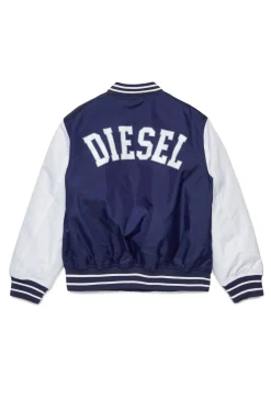 DIESEL Giacca varsity con bottoni e logo | Bambino Giacche E Cappotti | Giacche E Cappotti
