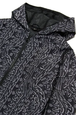 N°21 Giacca windbreaker allover Glitch | Bambino Logomania | Logomania