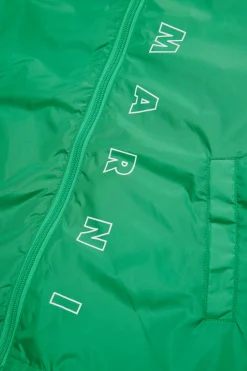 MARNI Giacca windbreaker con logo Outline | Bambino Giacche E Cappotti | Logomania
