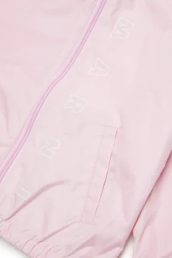 MARNI Giacca windbreaker con logo Outline | Bambino Giacche E Gilet | Logomania