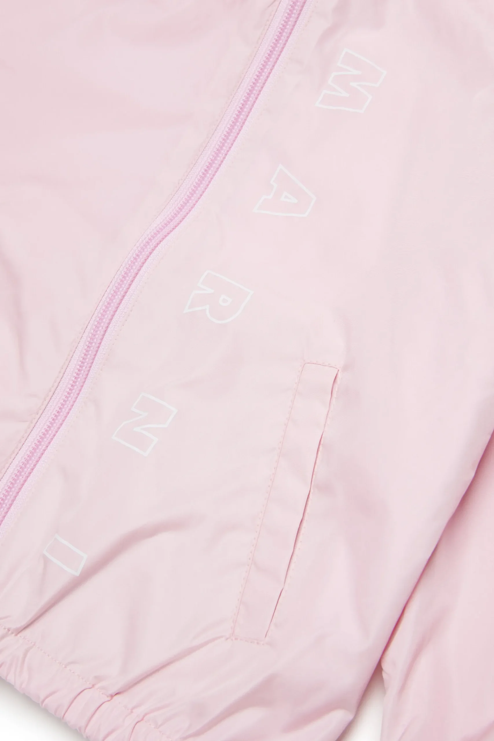 MARNI Giacca windbreaker con logo Outline | Bambino Giacche E Gilet | Logomania
