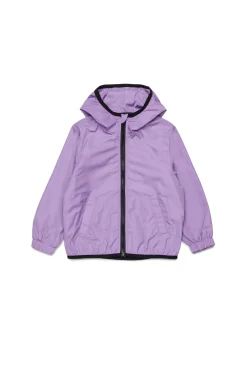 DIESEL Giacca windbreaker con maxi logo Oval D | Bambino Giacche E Gilet | Oval D By Diesel