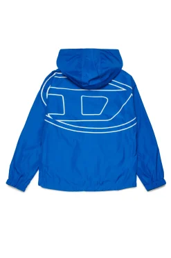 DIESEL Giacca windbreaker con maxi logo Oval D | Bambino Oval D By Diesel | Oval D By Diesel