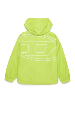 DIESEL Giacca windbreaker con maxi logo Oval D | Bambino Oval D By Diesel | Oval D By Diesel