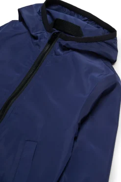 DIESEL Giacca windbreaker con maxi logo Oval D | Bambino Giacche E Gilet | Oval D By Diesel