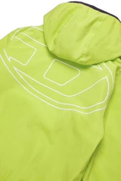 DIESEL Giacca windbreaker con maxi logo Oval D | Bambino Giacche E Gilet | Oval D By Diesel