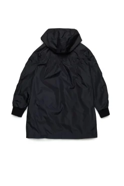 MARNI Giacca windbreaker lunga con logo | Giacche E Cappotti