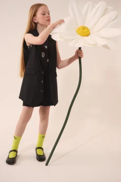 MM6 MAISON MARGIELA Gilet formale in fresco di lana | Bambino Giacche E Cappotti | Giacche E Cappotti