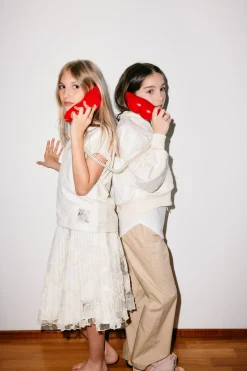 N°21 Gonna con fiori in organza ricamata | Gonne